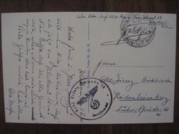 AK Feldpost 1940 2 WK Dt. Reich Klatovy Nach Heidenheim An Der Brenz Böhmen Und Mähren Allemagne Germany CPA - Other & Unclassified