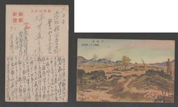 JAPAN WWII Military Pingdiquan Picture Postcard NORTH CHINA WW2 MANCHURIA CHINE MANDCHOUKOUO JAPON GIAPPONE - 1941-45 China Dela Norte