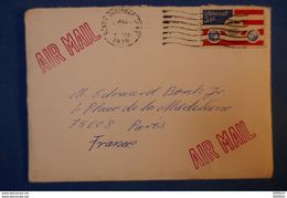 241 USA LETTRE D AMOUR 1979 POUR LE PHILATELISTE EDOUARD BERCK A PARIS AVEC TEXTE - Covers & Documents