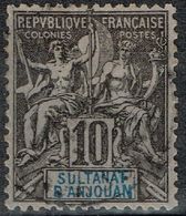 Anjouan - 1892 - Y&T N° 5, Oblitéré - Gebraucht