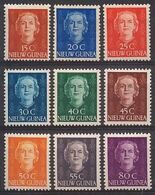 Nederlands Nieuw Guinea NVPH Nr 10/18 Postfris/MNH Koningin Juliana 1950-1952 - Niederländisch-Neuguinea