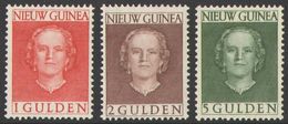 Nederlands Nieuw Guinea NVPH Nr 19/21 Postfris/MNH Koningin Juliana 1950-1952 - Niederländisch-Neuguinea