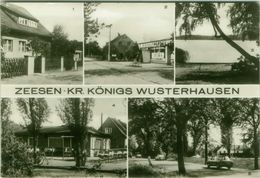 AK GERMANY - ZEESEN KR. KONIGS WUSTERHAUSEN - 5 SIGHTS - 1960s  (BG9593) - Wusterhausen