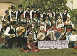 Cpm 10x15.  Orchestre " RANCHO FOLKLORIQUE " Emigrants Portugais (+ Divers Instruments De Musique) - Music