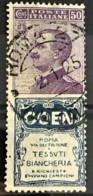 ITALY / ITALIA 1924/25 - Canceled - Sc# 105b - Advertising Stamp / Francobollo Pubblicitario 50c - Coen - Nuevos