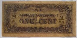 Japanese Occupation: 1/2 / Half Gulden ND (WPM 122b) - Niederländisch-Indien