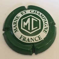 5a - Marne Et Champagne, Vert Et Blanc, écriture épaisse, Initiales MC (côte 1 Euros) - Marne Et Champagne