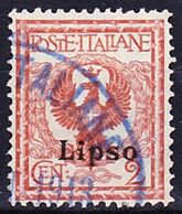 Egeo (Lipso) 1912 Mi 3VI, Sassone 1 Used O - Egée (Lipso)