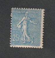 Timbres -  N°132 - Type Semeuse Lignée De Roty Bleu - 1903  - Neuf Avec Charnière  - - Otros & Sin Clasificación