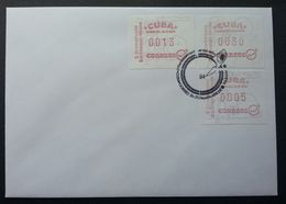 Cuba 1984 ATM (Frama Label Stamp FDC) *rare - Briefe U. Dokumente