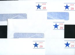 U623 5 Diff. PSE Covers BLUE STAR Mint 1991 Cat. $5.75 - 1981-00