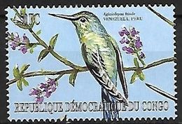 Congo (Kinshsasa) - MNH ** 2001 -  Long-tailed Sylph  -  Aglaiocercus Kingii - Kolibries