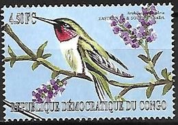 Congo (Kinshsasa) - MNH ** 2001 -   Ruby-throated Hummingbird  -  Archilochus Colubris - Kolibries
