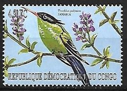 Congo (Kinshsasa) - MNH ** 2001 -     Red-billed Streamertail   - Trochilus Polytmus - Kolibries