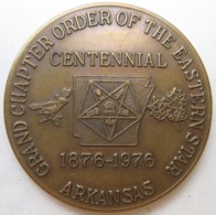 Jeton Maçonnique Arkansas Grand Chapter Of The Eastern Star 1976. Masonic - Altri & Non Classificati