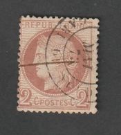 Timbres 1872 -  N°51a   - Type Cérès - Dentelé III éme République   - Oblitéré  - - Andere & Zonder Classificatie