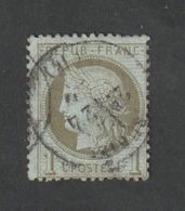 Timbres -  N°50a   - Type Cérès - Dentelé III éme République - 1872   - Oblitéré  - - Sonstige & Ohne Zuordnung