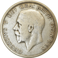 Monnaie, Grande-Bretagne, George V, Florin, Two Shillings, 1929, TB+, Argent - J. 1 Florin / 2 Schillings