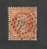 Timbres-  N°31  - Type  Napoléon III , Lauré , Légende  Empire Français   - 1868  -  Oblitéré -  Signé A.F.- - Sonstige & Ohne Zuordnung