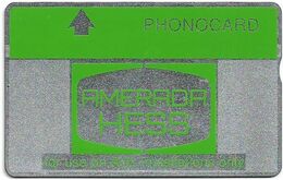 UK - Oil Rigs (L&G) - Amerada Hess (Green-Silver) - 807B - 40Units, 30.000ex, Used - Plateformes Pétrolières