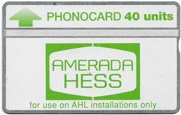 UK - Oil Rigs (L&G) - Amerada Hess (Green-White) - 940H - 40Units, Used - Plateformes Pétrolières