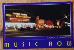 Nashville Tennessee - Music Row Shines At Night - (n°18377) - Nashville