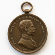 KuK - Österreich / Austria - Kaiser Franz Joseph - Medaille / Medal - Der Tapferkeit - 1848-1916 - #671 - Autriche