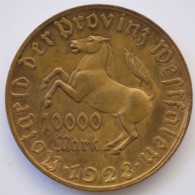 GERMANY - Notgeld - 10000 Mark - 1923 - Provinz Westfalen - #677 - Medals
