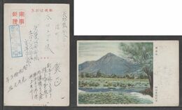 JAPAN WWII Military Zijin Shan Picture Postcard NORTH CHINA WW2 MANCHURIA CHINE MANDCHOUKOUO JAPON GIAPPONE - 1941-45 Chine Du Nord