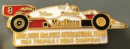 VOITURE FORMULE 1 CAR - WAGEN - AUTO -  MARLBORO MC LAREN INTERNANIONAL TEAM N°8 - F1 WORLD CHAMPIONS 1984 - TAG (26) - F1