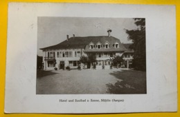 12776- Hôtel Und Soolbad Z.Sonne Möhlin - Möhlin