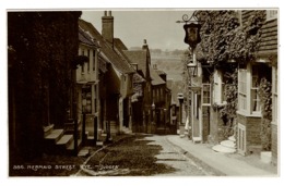 Ref 1394 - Early Judges Real Photo Postcard - Mermaid Street Rye - Sussex - Rye