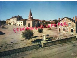 87 - NANTIAT - LA PLACE DE L' EGLISE-LA POSTE - EDITEUR CAP THEOJAC PANAZOL - Nantiat