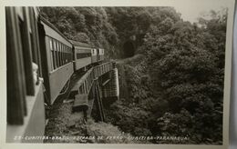 Brasil - Curitiba // Carte Photo - RPPC // Estrada De Ferro Curitiba - Paranagua - Ed. Foto Postal Colombo 19?? - Curitiba