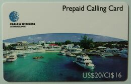 CAYMAN ISLANDS - Prepaid - CAY-P5A - CAY 05 - Georgetown Harbour - US$20/CI$16 - 50ex - Mint - Cayman Islands