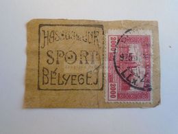 D173219 Hungary Special Postmark Sonderstempel - Bélyeg Sport  -Stamp Sport  1925 - Hojas Completas