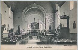 Morée (41) - Intérieur De L'Église (Circulé En 1934) - Moree