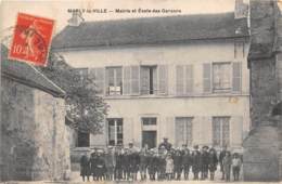 VAL D'OISE  95  MARLY LA VILLE - MAIRIE ET ECOLE DES GARCONS - Marly La Ville