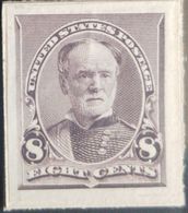 A) 1900, USA, GENERAL TECUMSEH SHERMAN, 8c, DARK VIOLET BROWN, AMERICAN BANK NOTE - Other & Unclassified