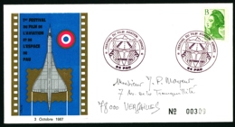 3 Octobre 1987 - 1er Festival Du Film L'Avitation Et De L'Espace De Pau - Sonstige & Ohne Zuordnung