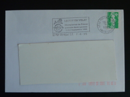 43 Haute Loire Le Puy En Velay Championnat Boule Lyonnaise 1995 (ex 2) - Flamme Sur Lettre Postmark On Cover - Bocce