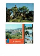 Lot 2 Cpm - 39 - Orgelet - église - Souvenir - Blason - Pellicule Photo Film - - Orgelet