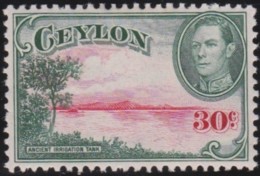 Ceylon    .    SG     .   393     .    *      .    Mint-hinged     .   /   .   Ongebruikt - Ceylon (...-1947)