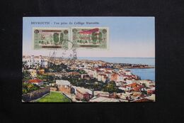 LIBAN - Affranchissement  De Beyrouth Sur Carte Postale En 1930 - L 68647 - Storia Postale