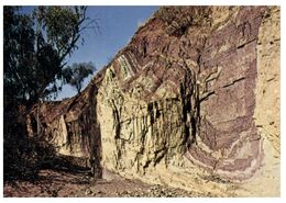 (D 15) Australia - NT - Ochre Cliff (P.941) - Uluru & The Olgas
