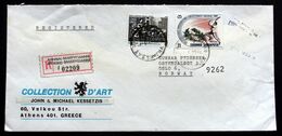 Greece 1983 Cover Collection D'art To Norway ( Lot 2076 ) - Brieven En Documenten