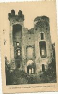 CPA, D.38, N°112 , Bressieux ,Ruines Du Vieux Château , ( Vue Intérieur ) Ed. A. Marmonnier - Bressieux