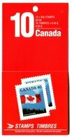 RC 16979 CANADA BK124 FLAG & MOUNTAINS ISSUE CARNET COMPLET FERMÉ CLOSED BOOKLET NEUF ** TB MNH VF - Full Booklets