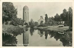 Pays-Bas - Gelderland - Zutphen - Gezicht Op Watertoren - Semi Moderne Petit Format - état - Zutphen