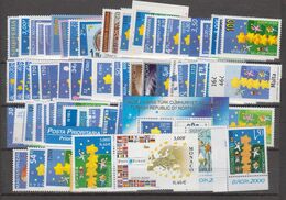 Europa Cept 2000 Year Set 58 Countries (without M/s) (see Scan, What You See Is What You Get) ** Mnh (49588) Promo - 2000
